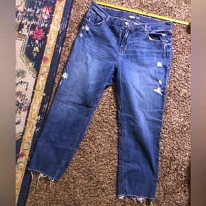 Old Navy mid-rise boyfriend jeans